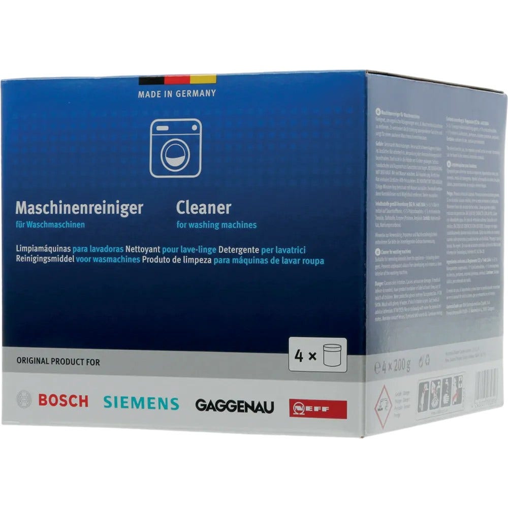 Gaggenau rengøringsmiddel til vaskemaskine 00311928 (4 x 200 g)
