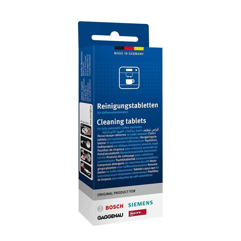 Bosch rengøringstabletter 00312295 / 00311970 (10 stk.)