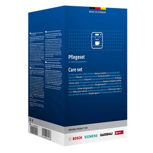 Siemens vedligeholdelsessæt til kaffemaskine: rengøringstabletter + afkalker