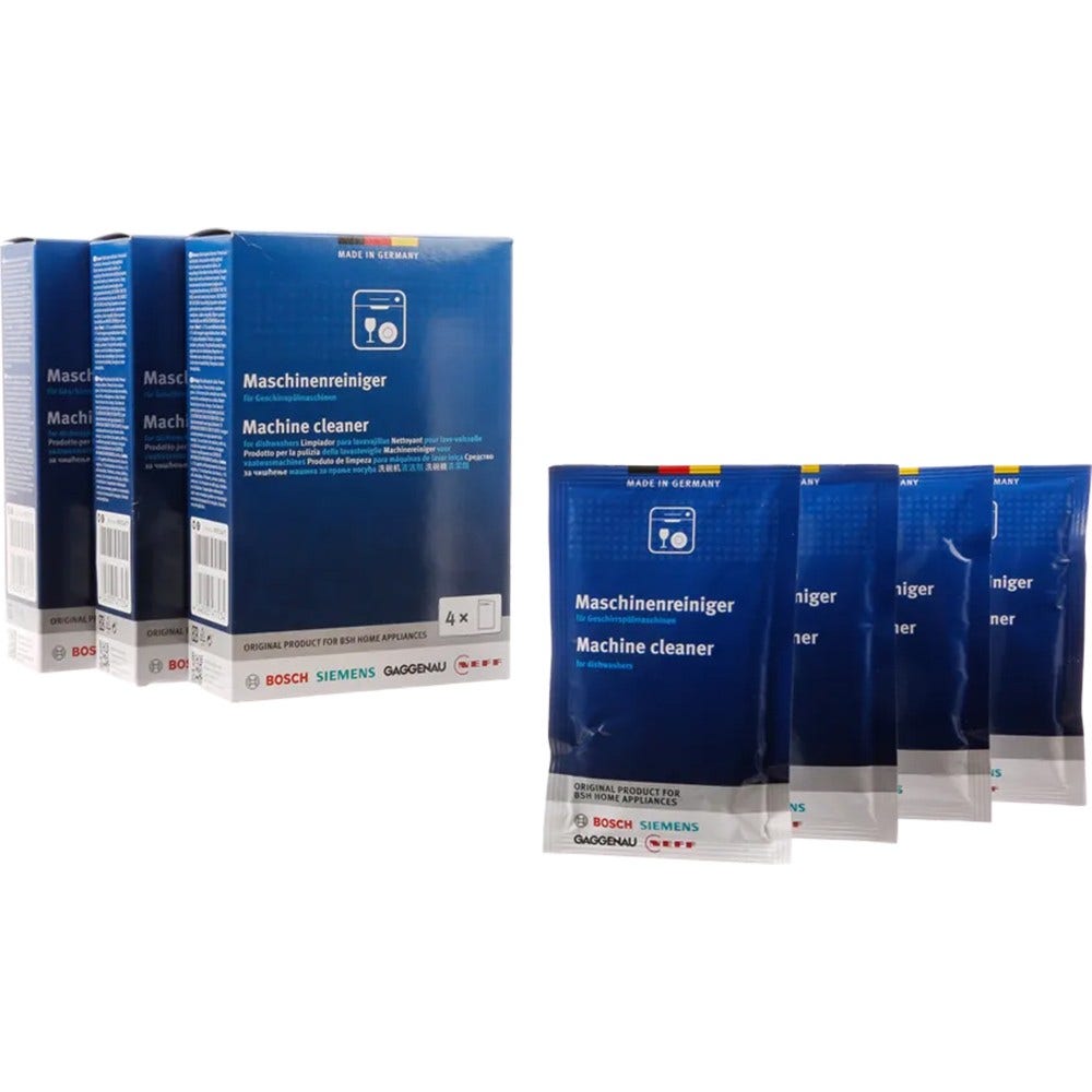 Bosch maskinrens til opvaskemaskine 00312257 (12 x 45 g)