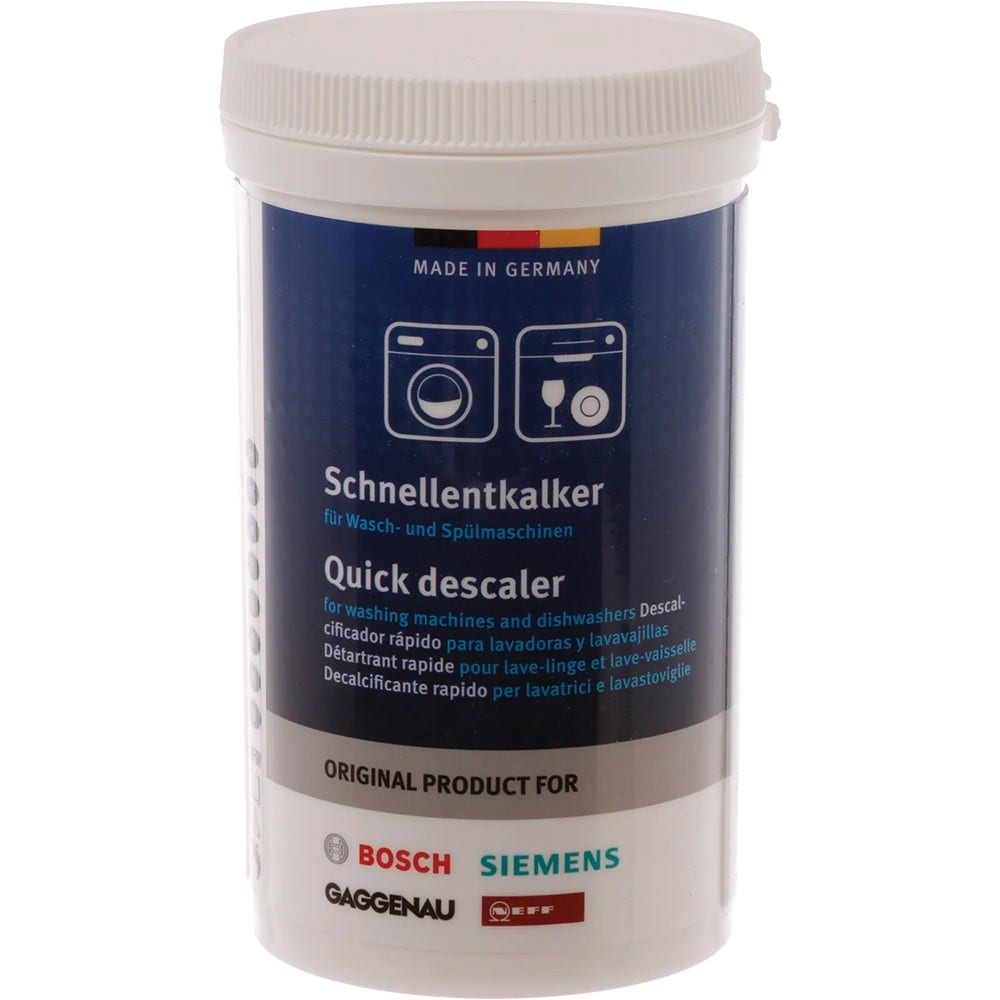 Siemens afkalker til vaskemaskine og opvaskemaskine 00312331 (4 x 250 g)