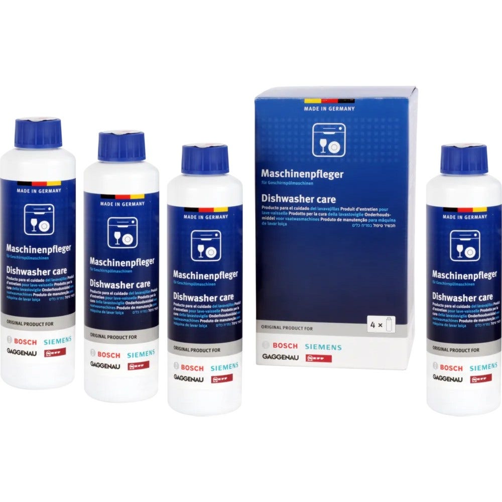 Siemens rengøringsmiddel til opvaskemaskine 00312362 (4 x 250 ml)