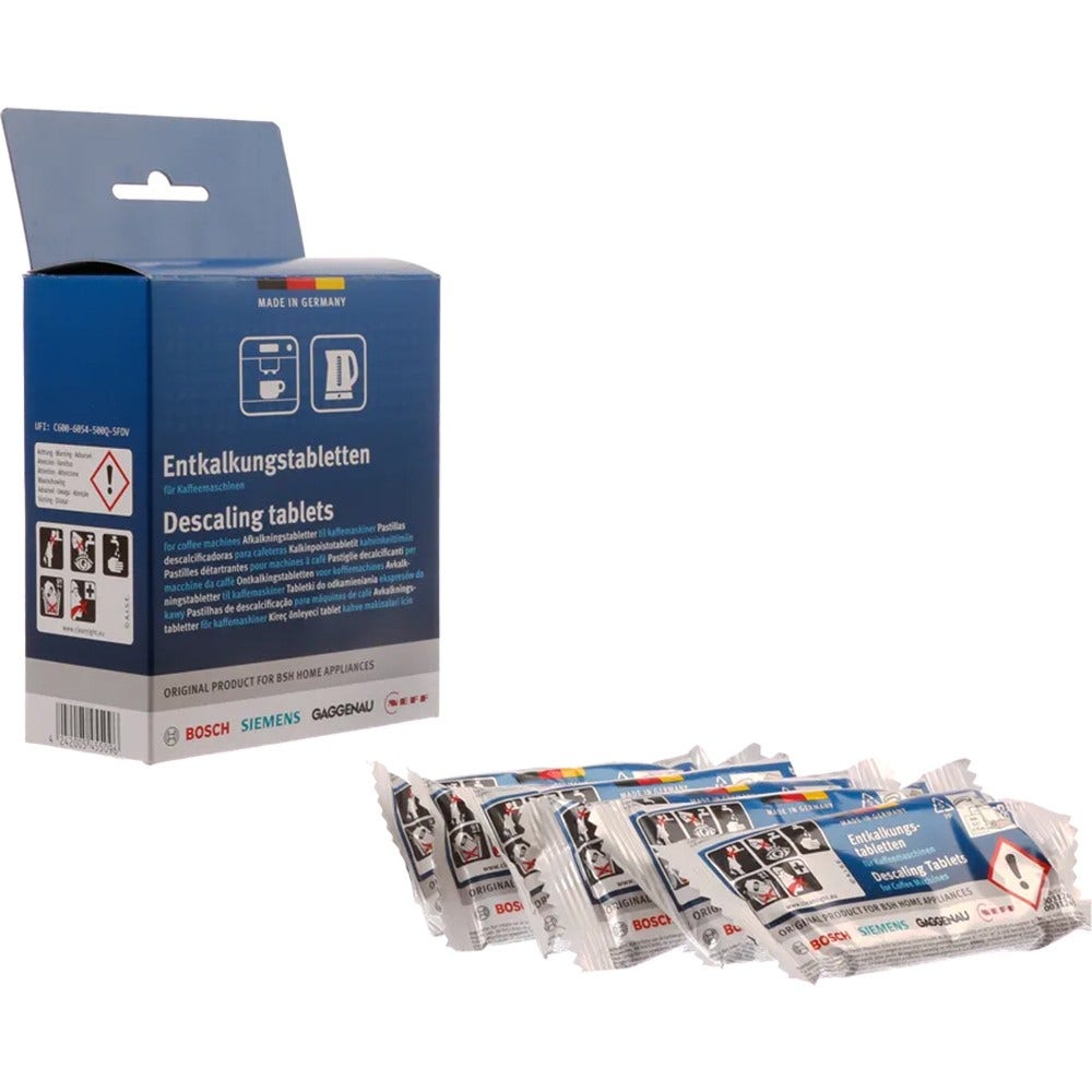 Bosch afkalkningstabletter 00312454 (12 x 18 g)