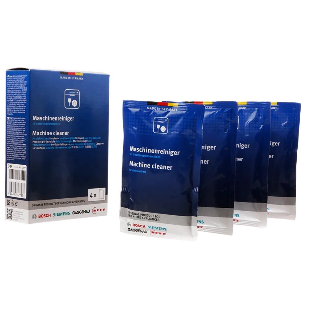 Bosch / Siemens rengøringsmiddel til opvaskemaskine 00312477 (4 x 45 g)