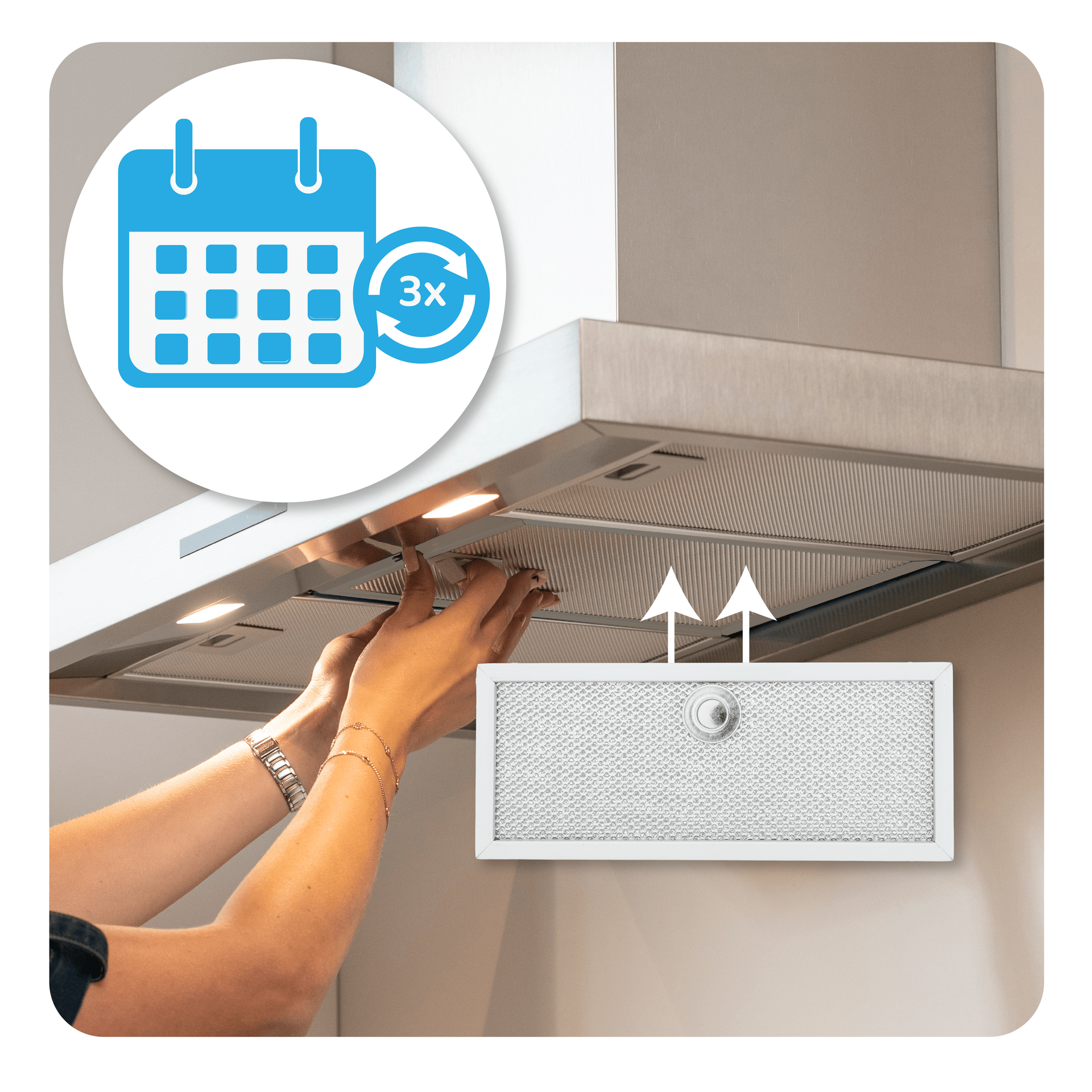 Nodor metalfilter 100x240mm NOSTRUM