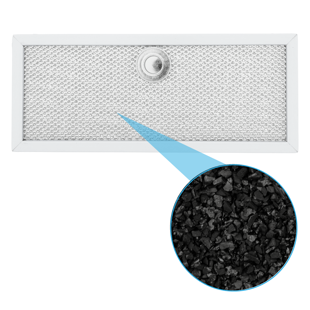 CATA metalfilter og kulfilter 100x240mm DUAL 02800927