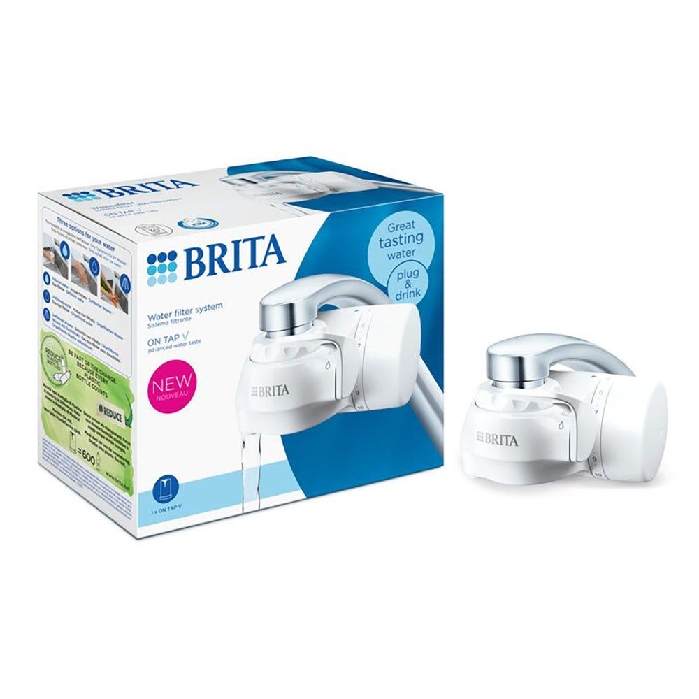 BRITA ON TAP V vandfiltersystem >60 mikron + 3 x vandfilterpatron