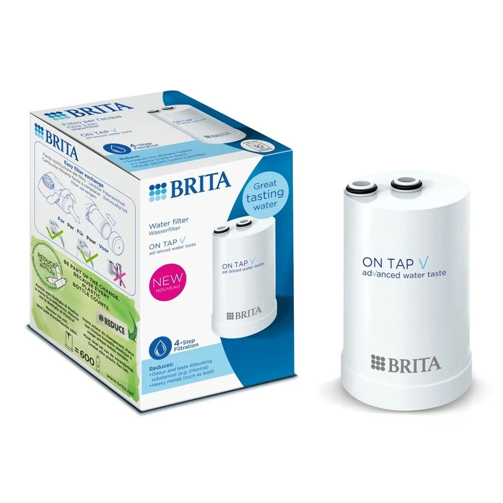 BRITA ON TAP V vandfiltersystem >60 mikron + 3 x vandfilterpatron