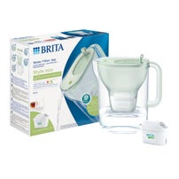 BRITA Style Eco glaskande med vandfilter 2,4 L, puddergrøn + MAXTRA PRO vandfilter 1055741