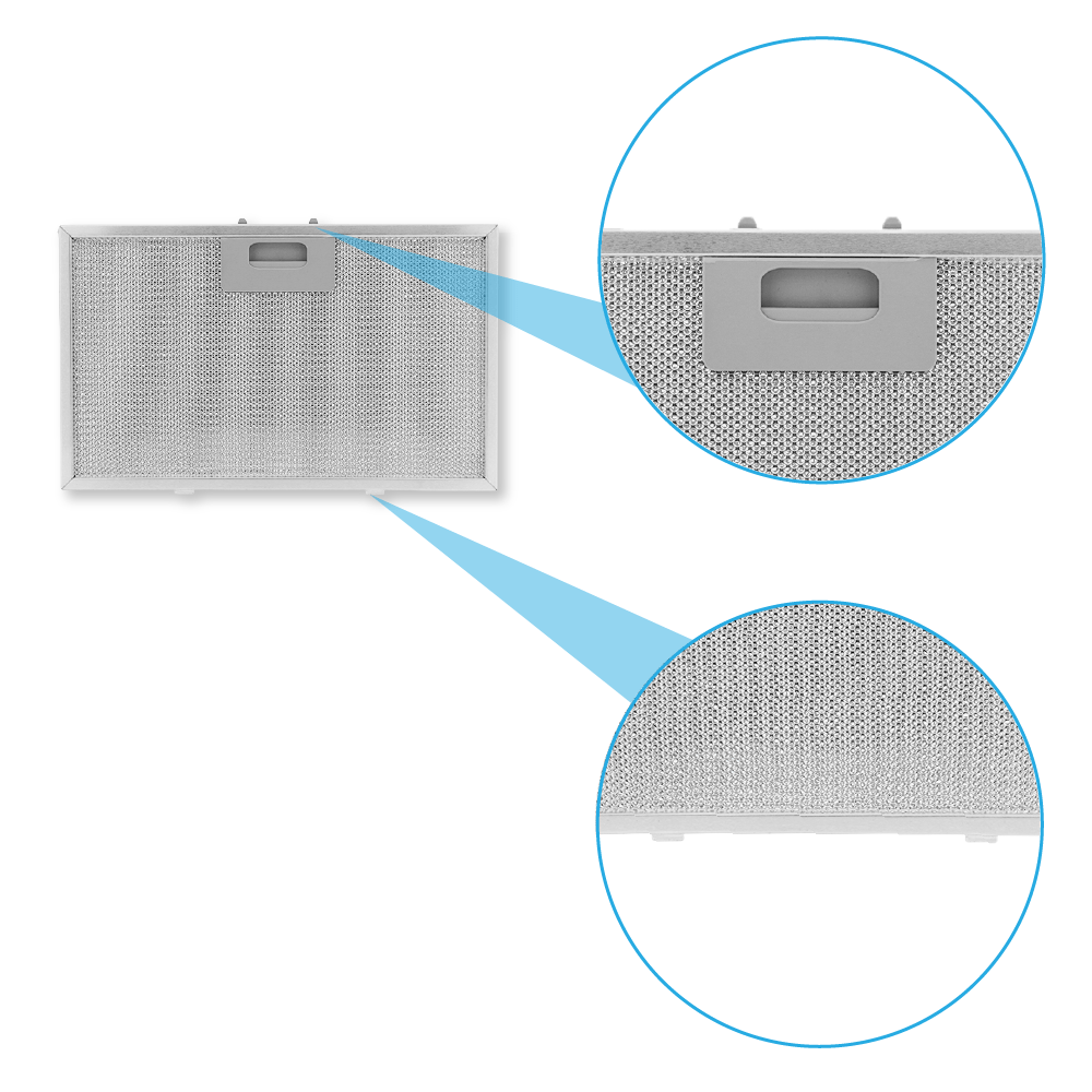 Bosch metalfilter 200 x 320 mm 11010164
