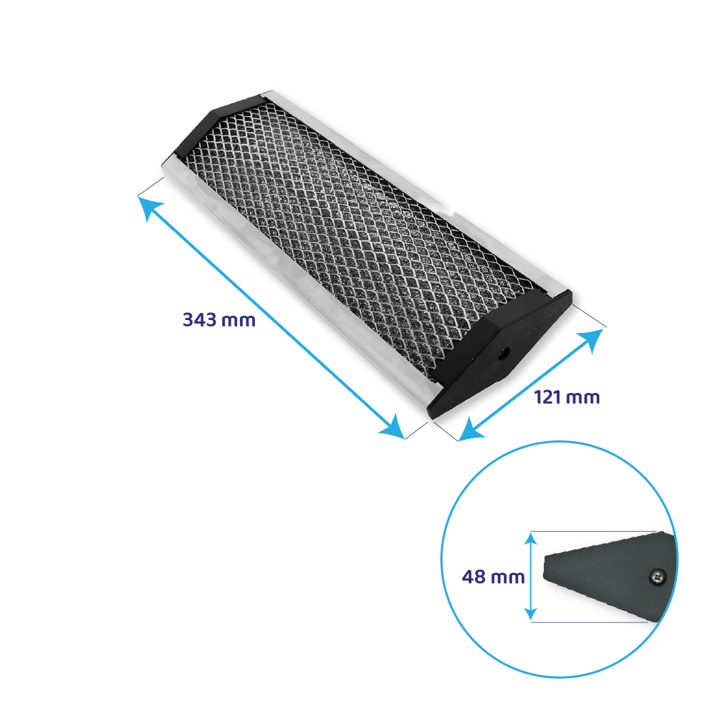 Gaggenau metalfilter 343 x 121 mm 11012324