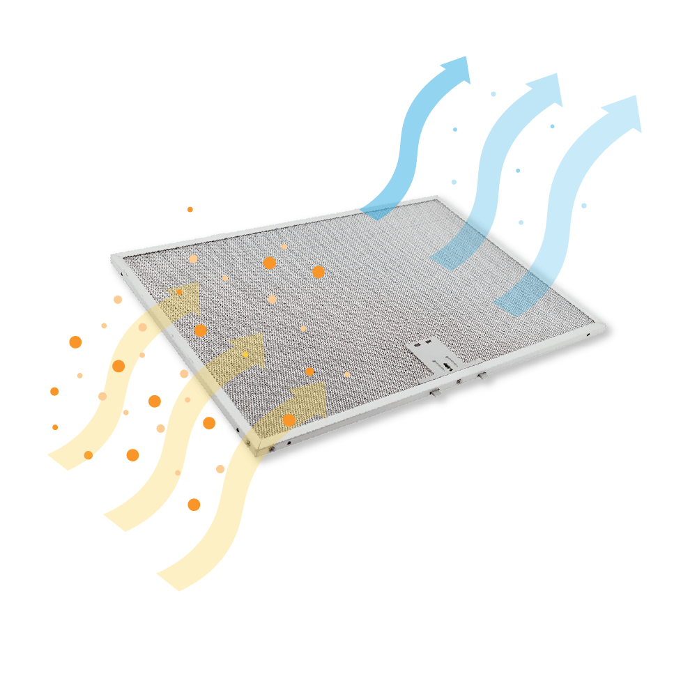 Viva metalfilter 375 x 250 mm 11022469