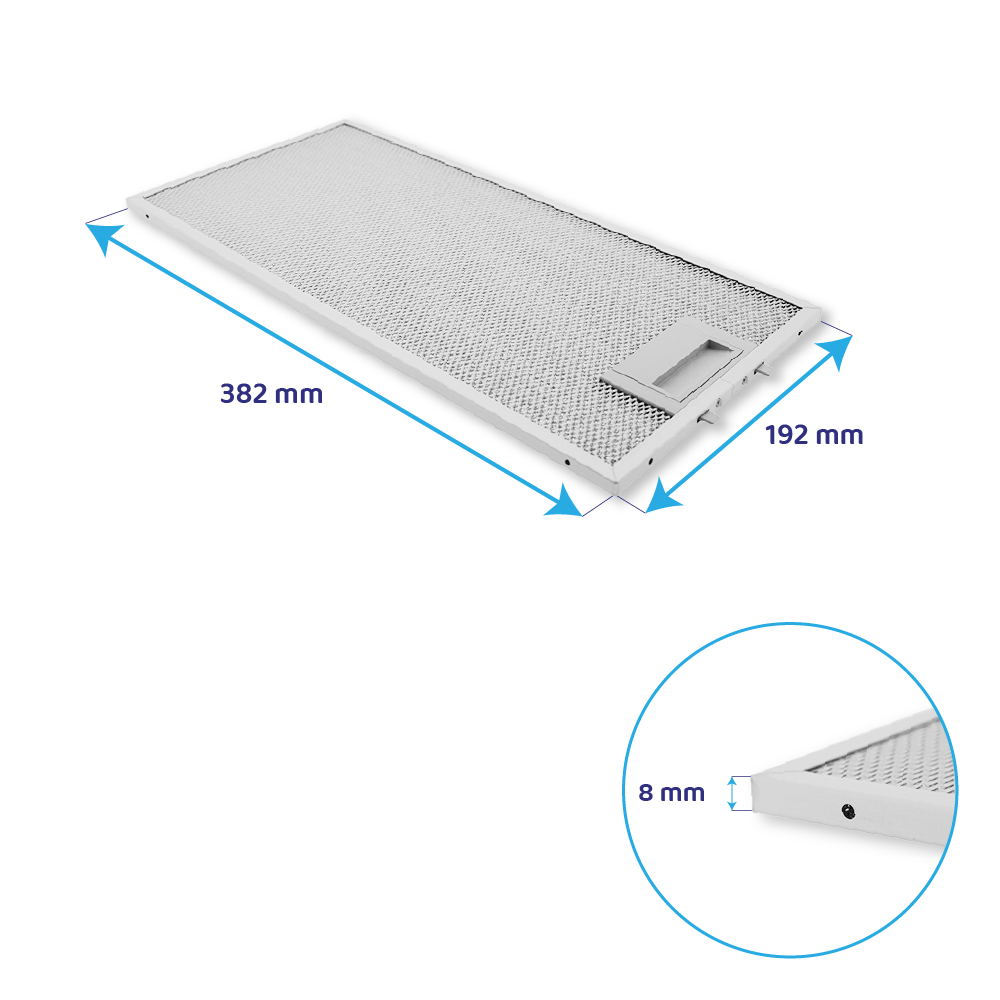 Balay metalfilter 382 x 192 mm 11022472