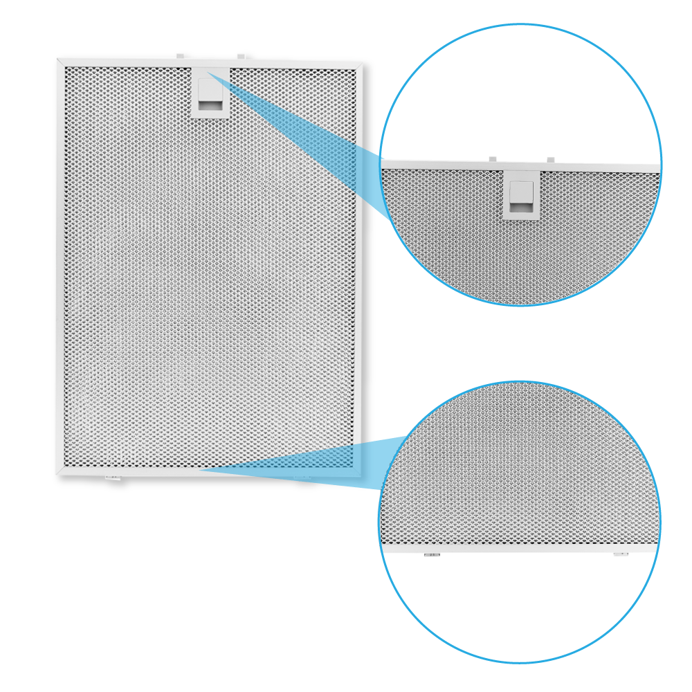 Constructa metalfilter 359 x 265 x 8 mm 11027857
