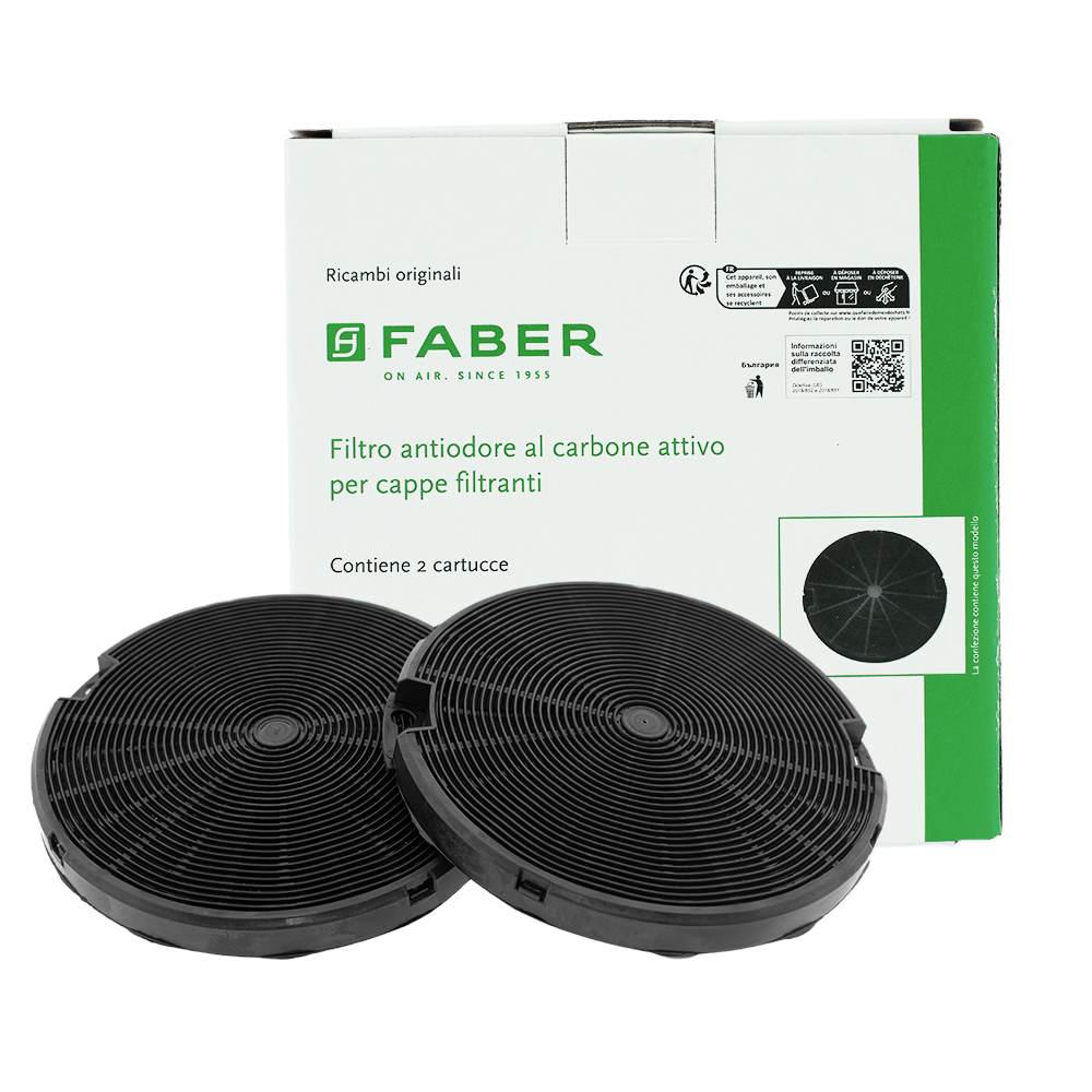 Faber aktivt kulfilter IN-NOVA SMART / VALUE PB / FLEXA HIP (2 stk.)