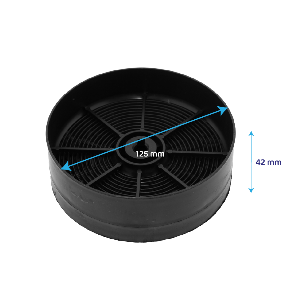 Faber aktivt kulfilter 112.0556.527 / F23 (2 stk.)