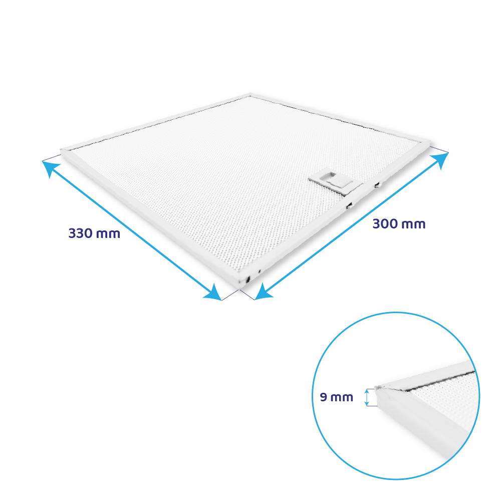 Mepamsa metalfilter 300 x 328 mm 133.0342.693