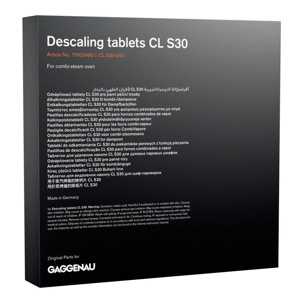 Gaggenau afkalkningstabletter 17002490 / CLS30040 (4 x 120 g)