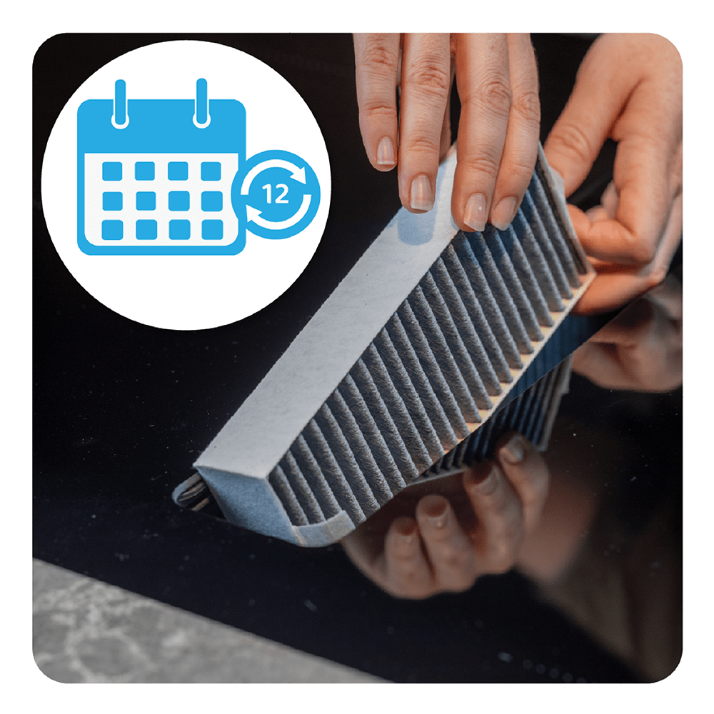 Bosch CleanAir Plus kulfilter Serie 4 / Serie 6 / Serie 8 (4 stk.)