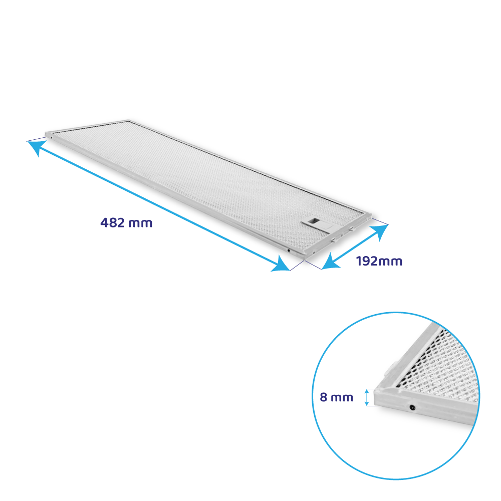 Neff Metaalfilter 482x192mm 11063248