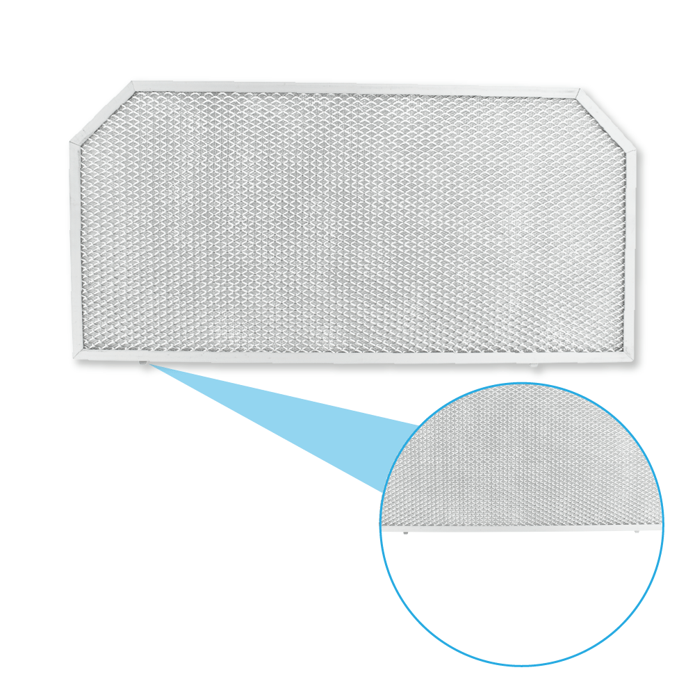 Bosch metalfilter 249 x 510 mm 285348 / 00285348 (bagside)