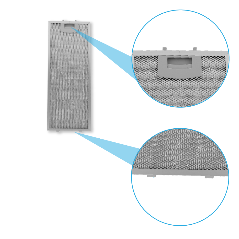 Siemens metalfilter sæt 352812 + 352813 (2 stk.)