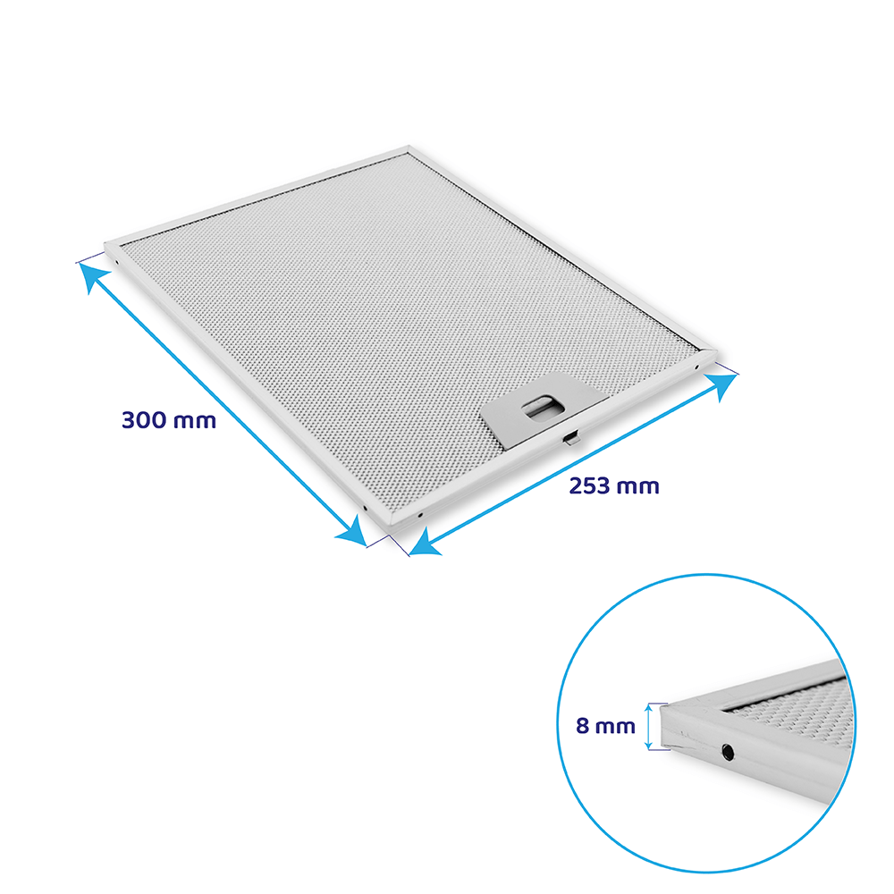 Balay metalfilter 300 x 253 mm 3BC663MX / 3BC693MX
