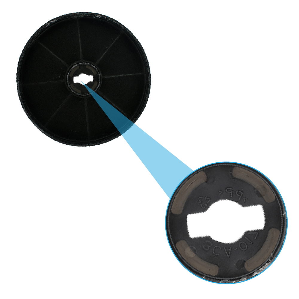 Gorenje kulfilter AH135 / 417308 (2 stk.)