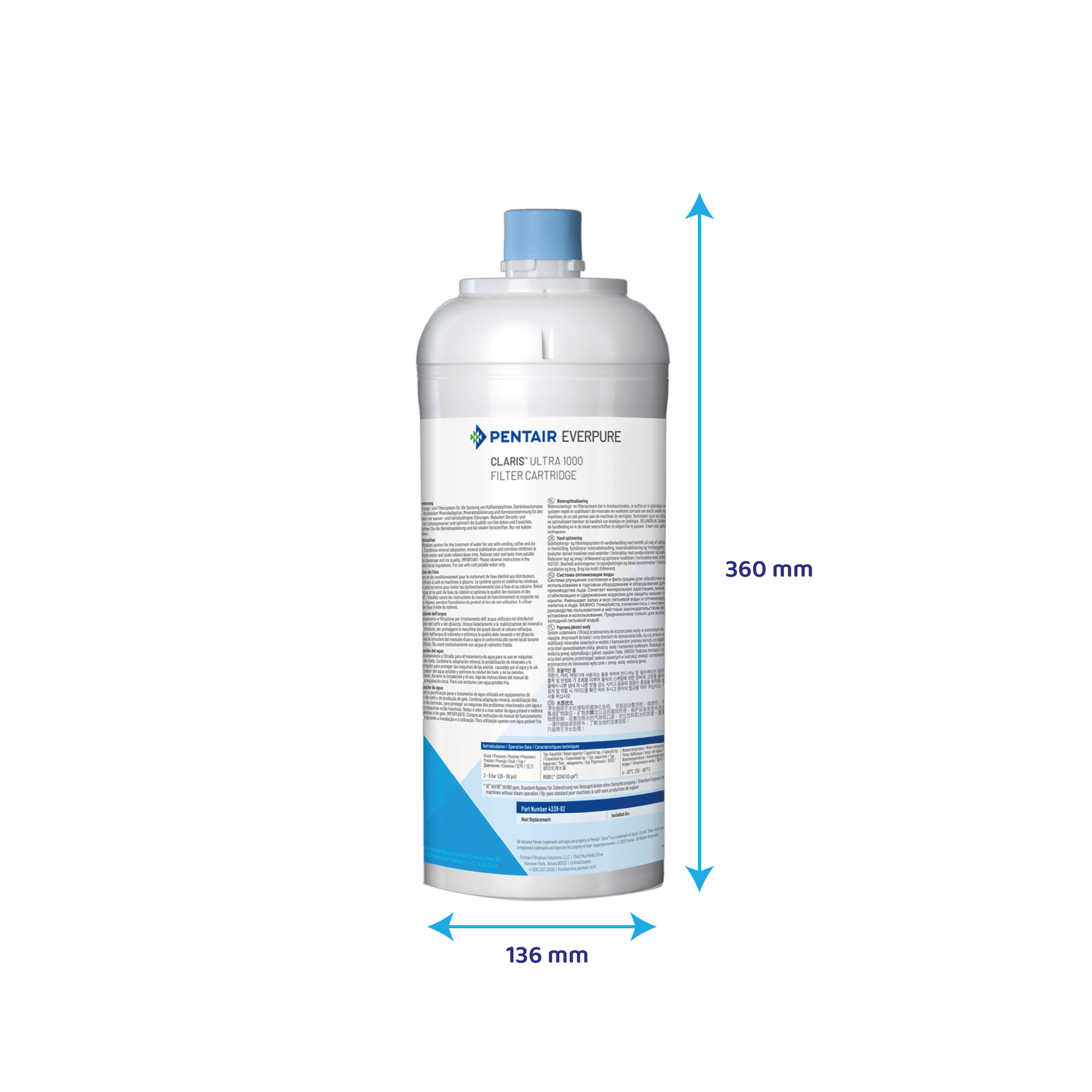 Everpure Claris Ultra 1000 vandfilter