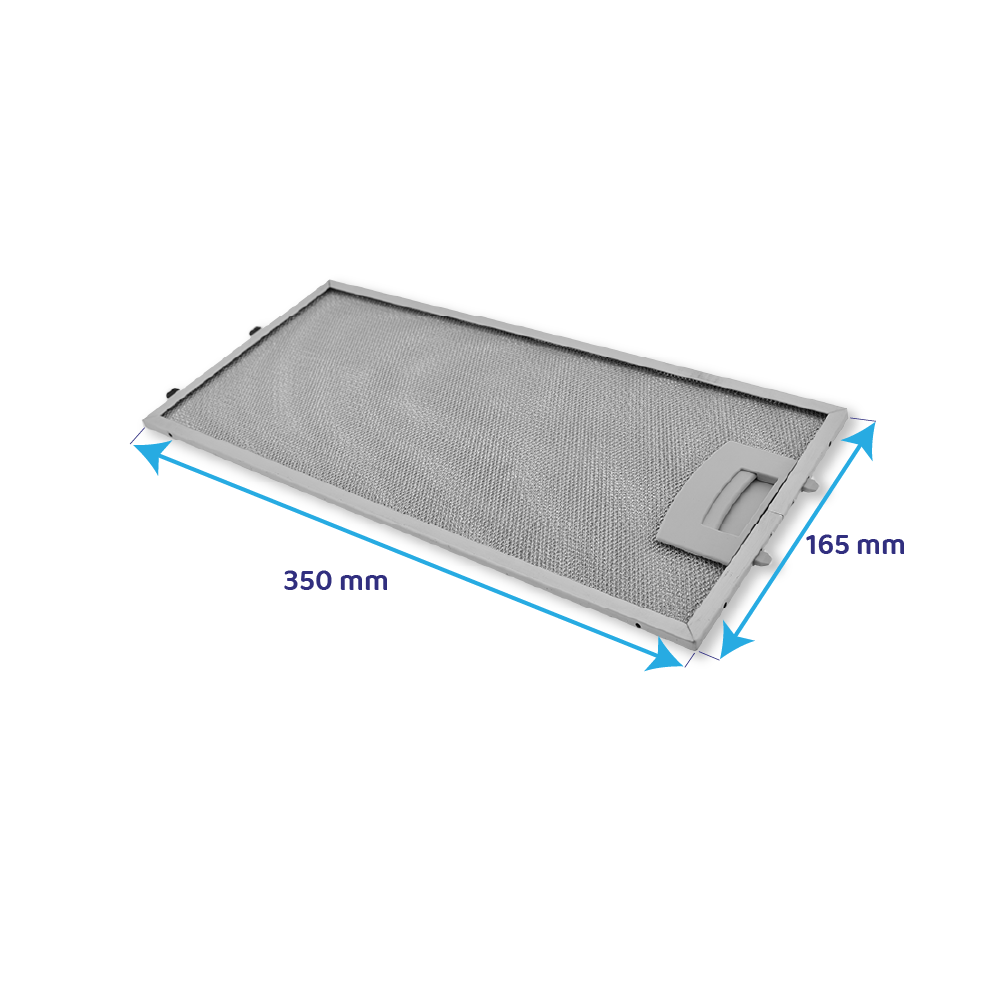 Siemens metalfilter 350 x 165 mm 435204 / 00435204