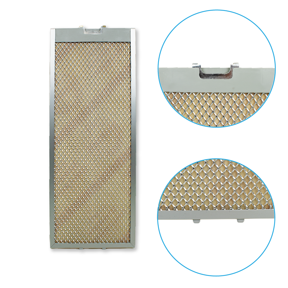 Bosch metalfilter 530 x 210 mm 460027 / 00460027