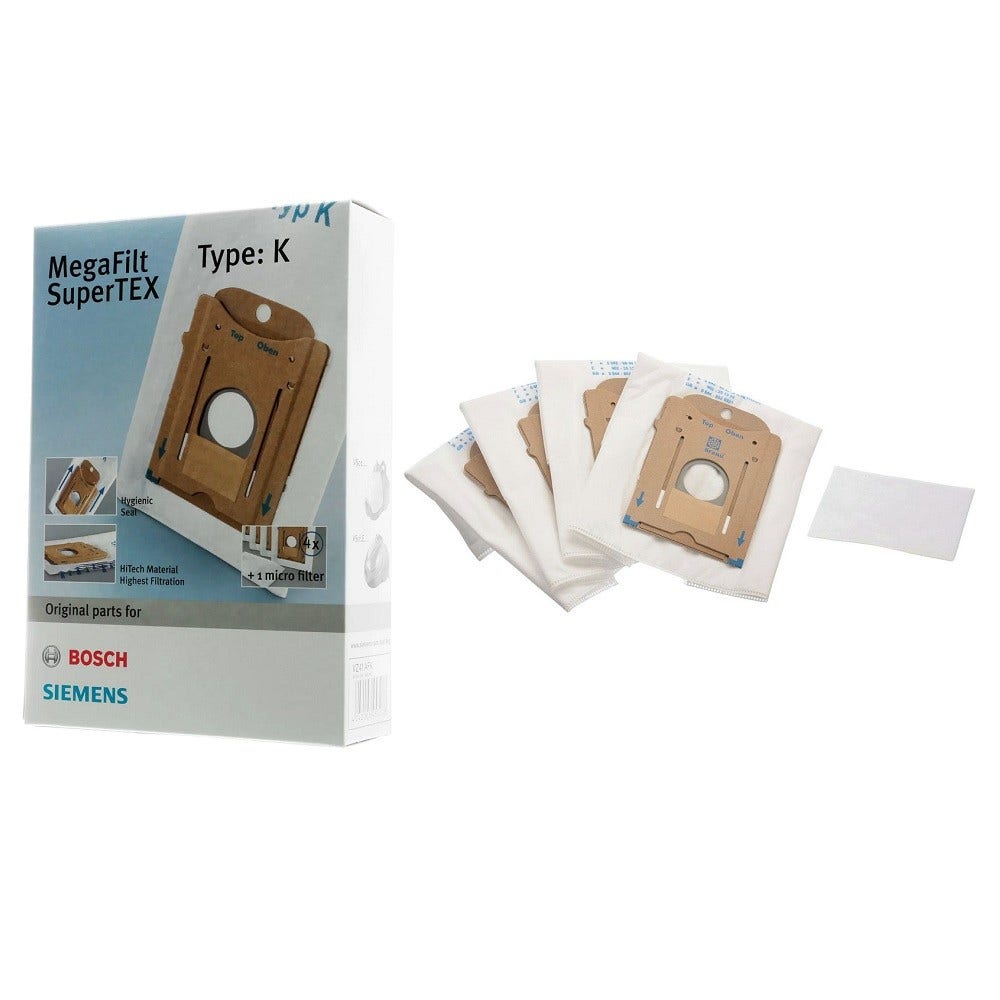 Bosch støvsugerposer type K / 468265 (4 stk.)
