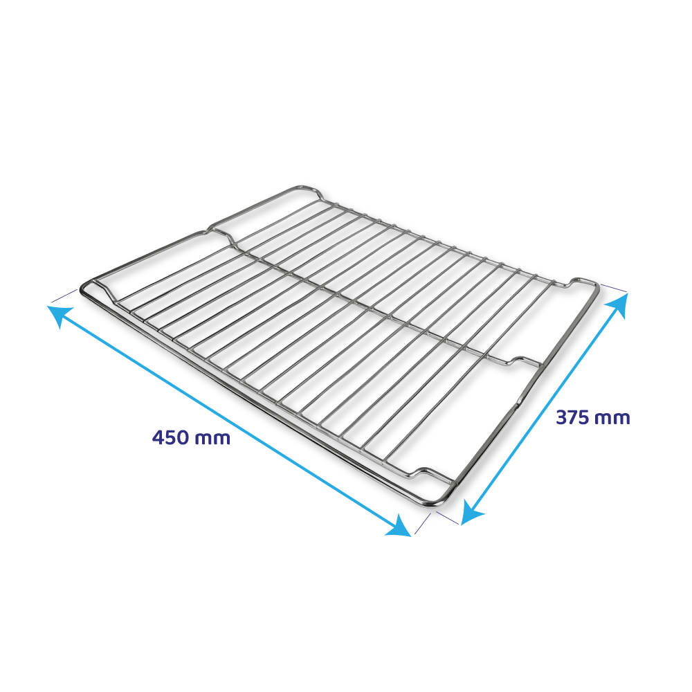 Grillrist til ovn egnet til Ikea 375 x 450 mm / 481010635612