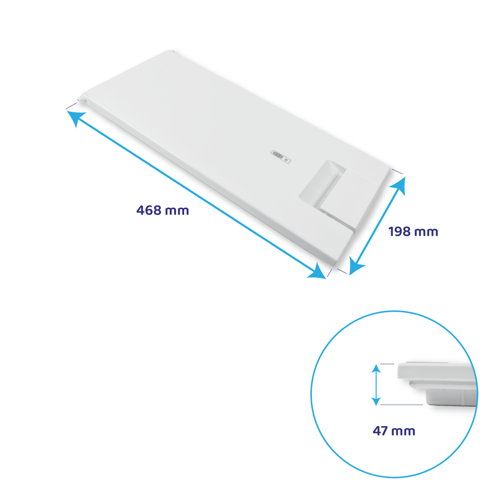 Ignis fryserdør 468 x 198 mm / 481244069334