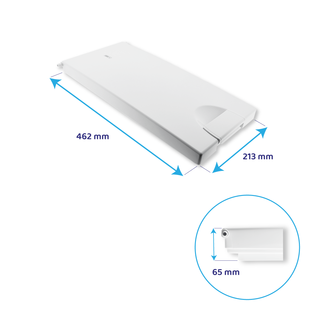 Bauknecht fryserdør 462 x 213 mm / 81244069338