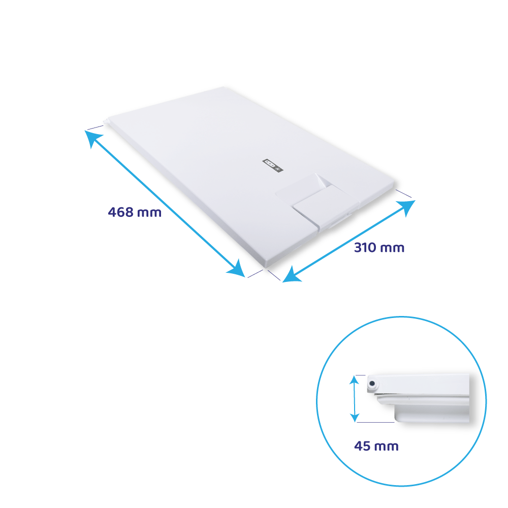 Bauknecht fryserdør 468 x 310 mm / 481244079243