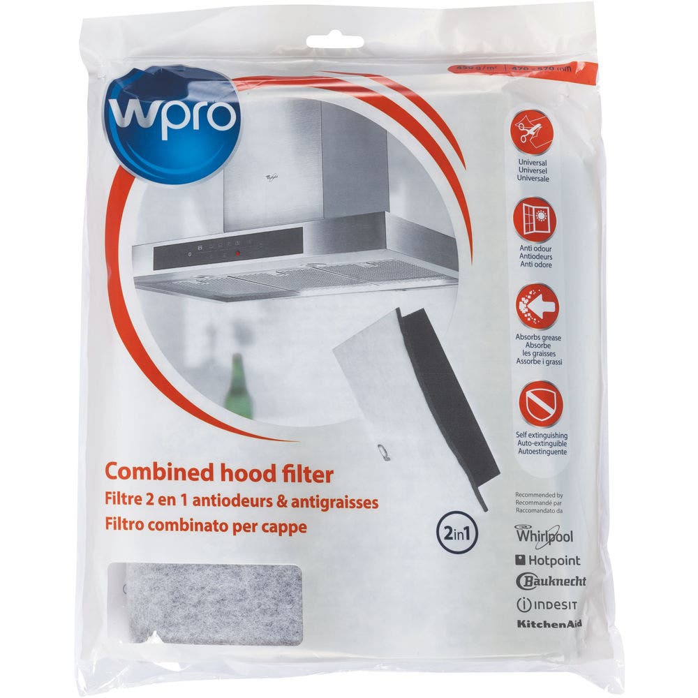 WPRO 2-i-1 kulfilter UCF016
