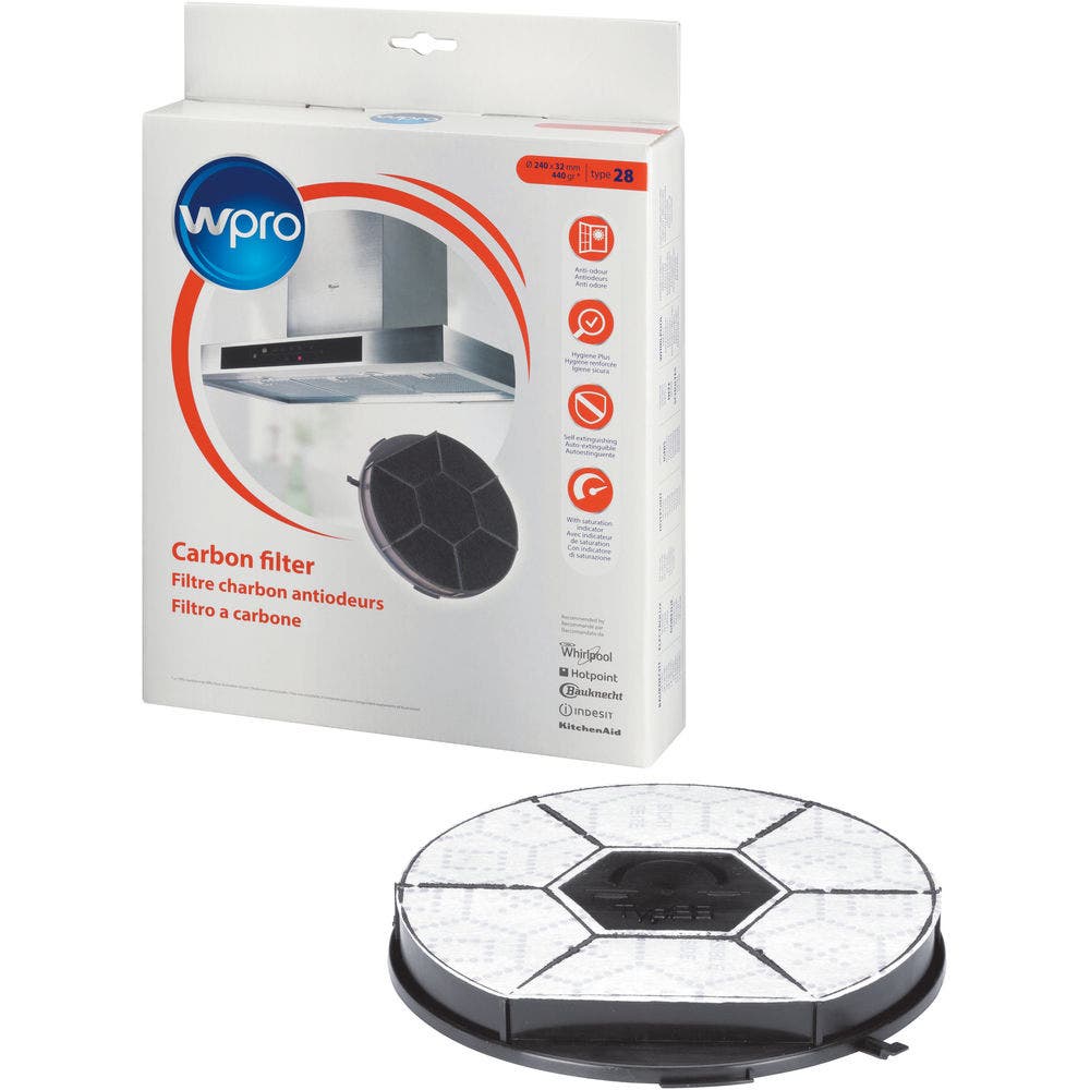 WPRO kulfilter Type 28 / CHF28/1 / CHF289B