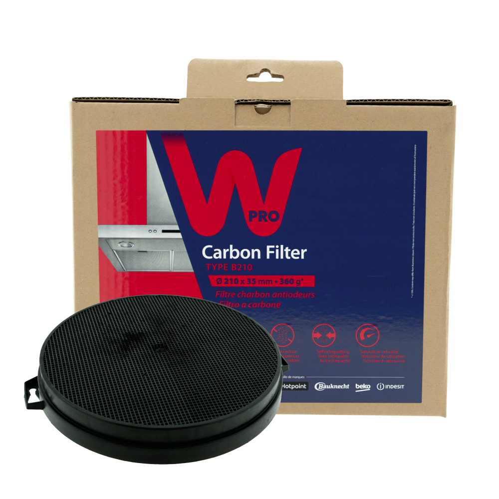 WPRO kulfilter Type B210 / CHF210/1