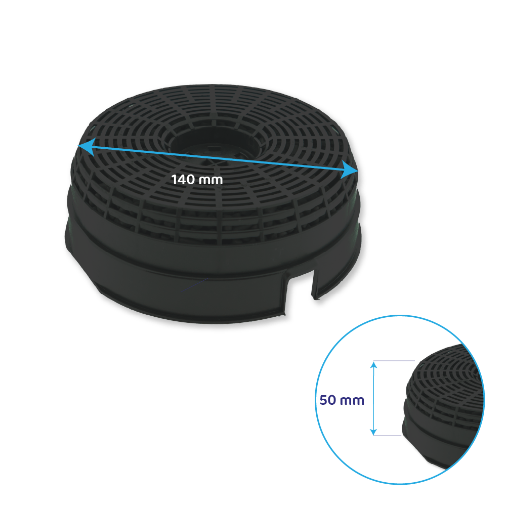 Ignis kulfilter 484000008782 / AKB000 (2 stk.)