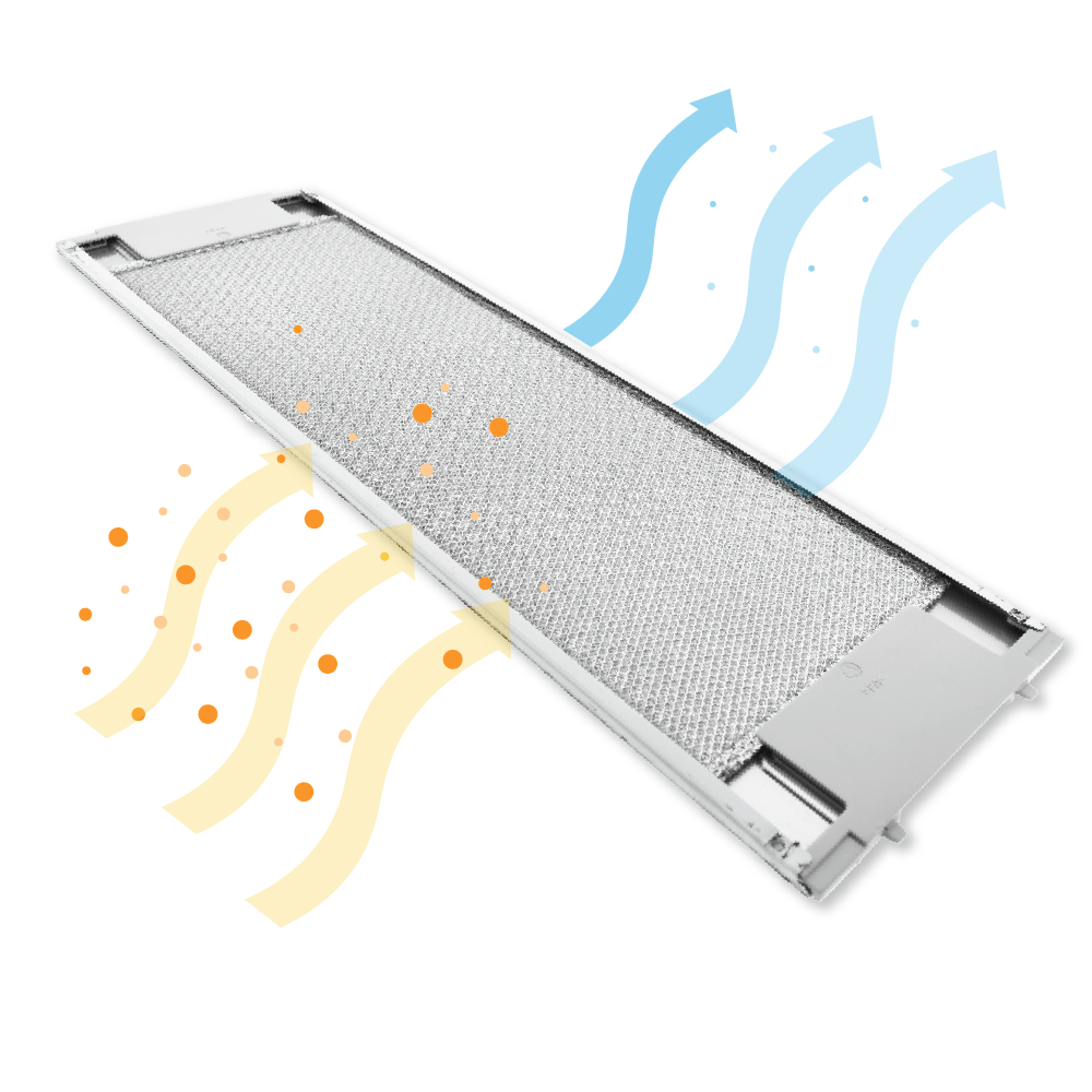 AEG metalfilter 507 x 160 mm 50263849007