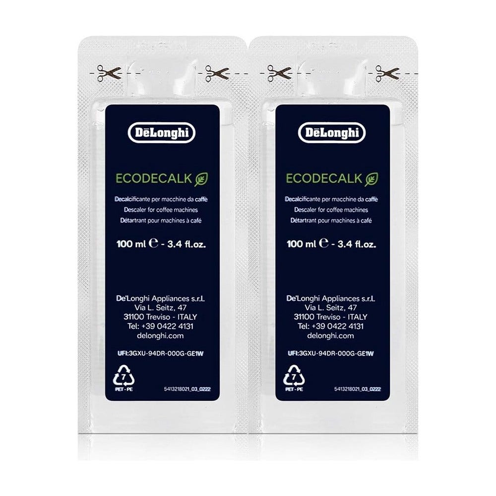 De'Longhi EcoDecalk afkalker (2 x 100 ml) DLSC200
