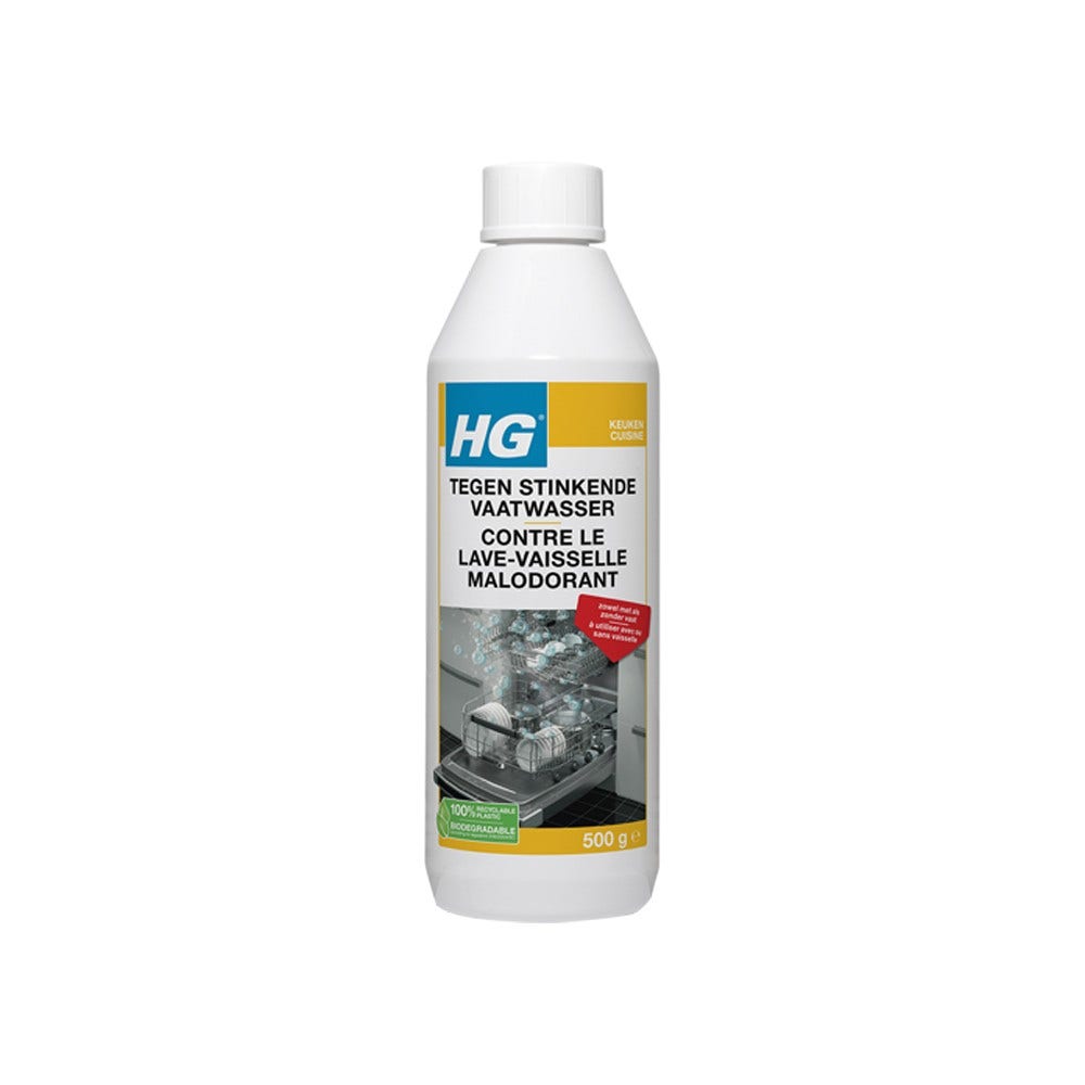 HG opvaskemaskinerenser mod ildelugtende opvaskemaskiner