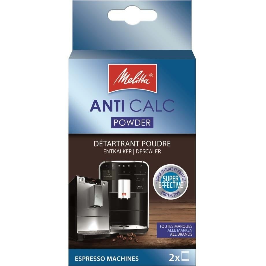 Melitta Anti-Calc afkalkningspulver (2 x 40 g) 6762512