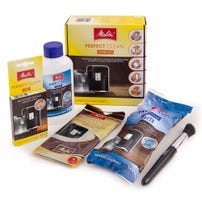 Melitta Perfect Clean vedligeholdelsessæt: afkalker + rengøringstabletter + vandfilter