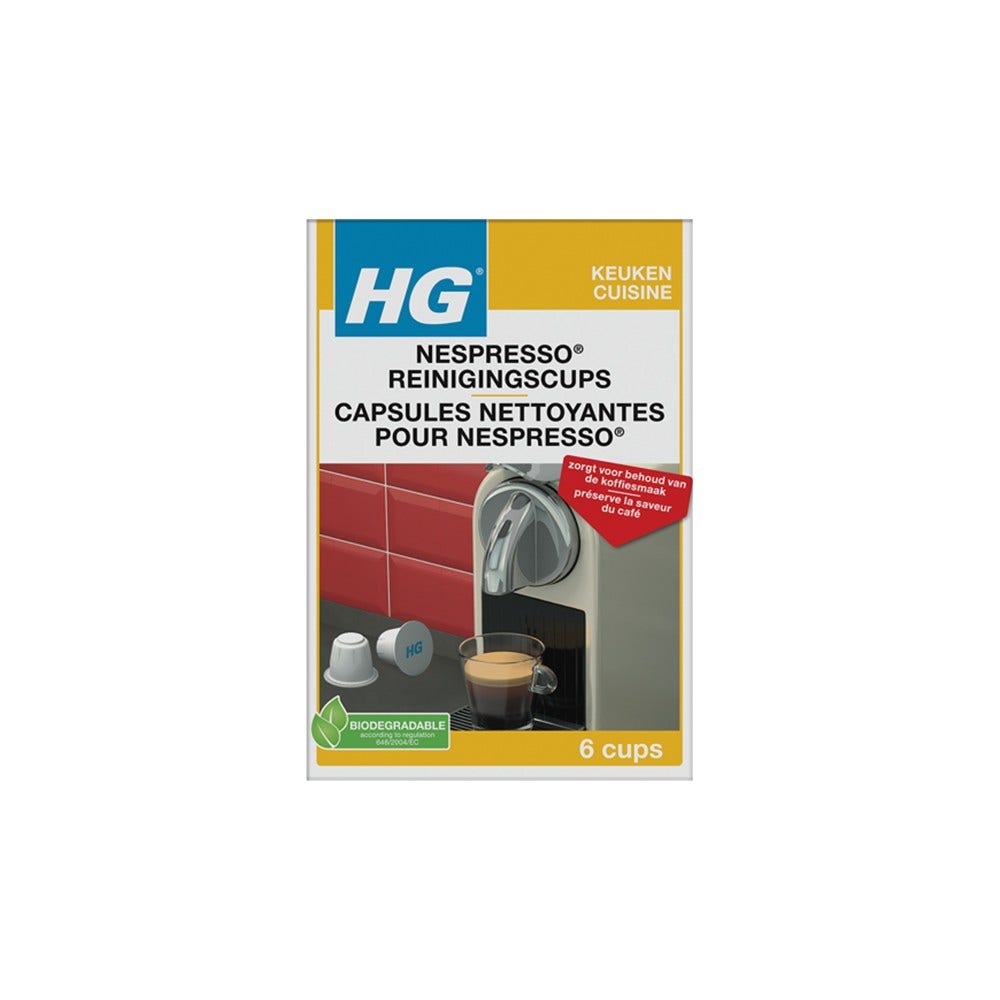 HG Nespresso® rengøringskapsler