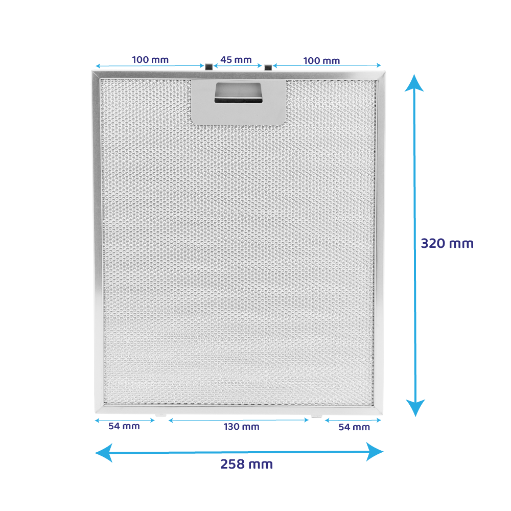 Aya metalfilter 320 x 258 mm 70X1222