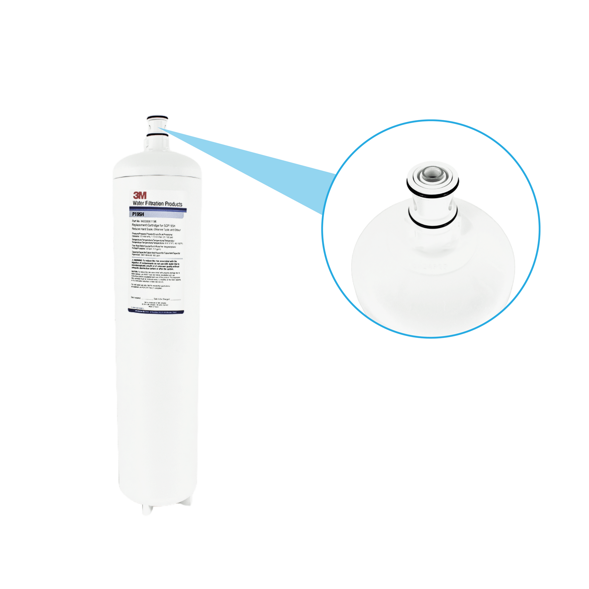 3M™ ScaleGard™ Pro vandfilter P195H H+