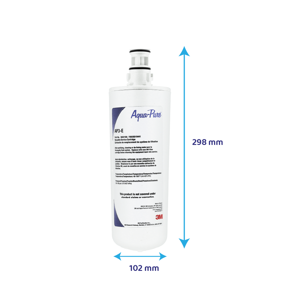 3M™ Tom vandfilterpatron til rengøring AP3-E / 5632106