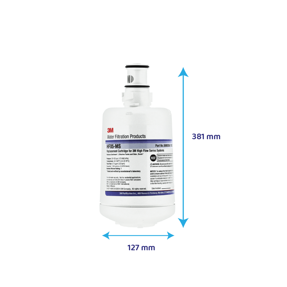 3M™ High Flow vandfilter HF05-MS
